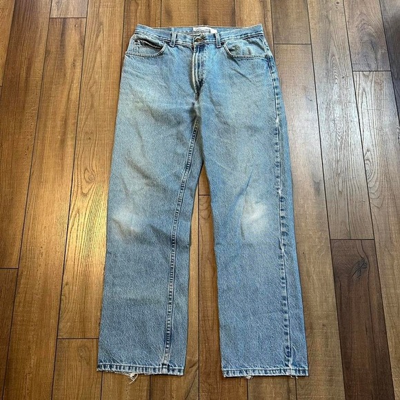 Vintage old navy regular straight leg light wash blue jeans size 34 x 32‎ - Picture 1 of 6